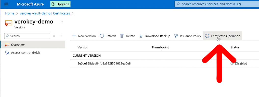 Setup Microsoft Azure Key Vault with Verokey/DigiCert Code Signing ...